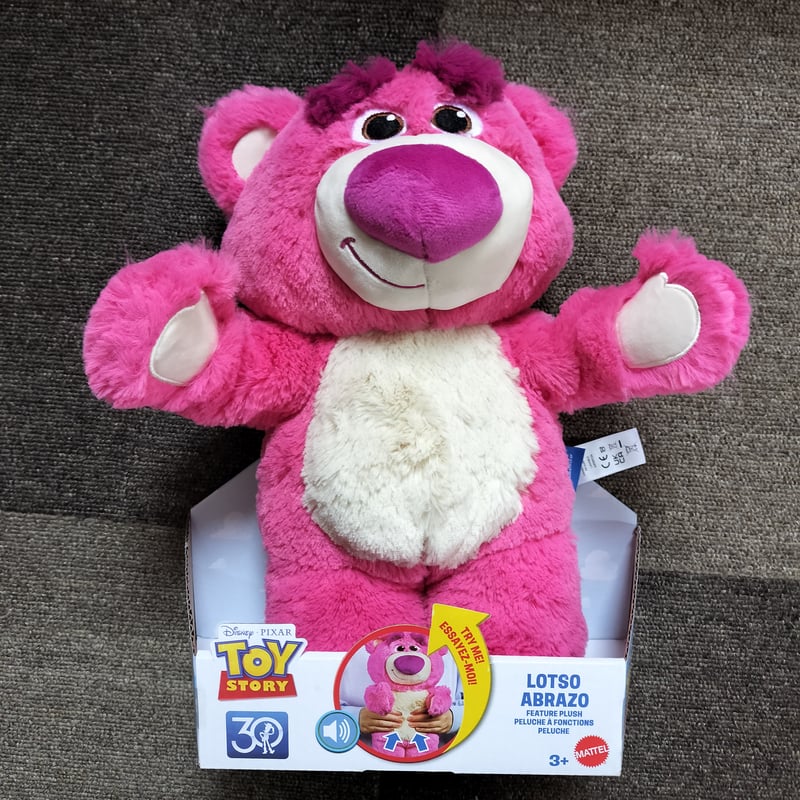 トイストーリー 30周年 Mattel ロッツォ・ハグベア ぬいぐるみ