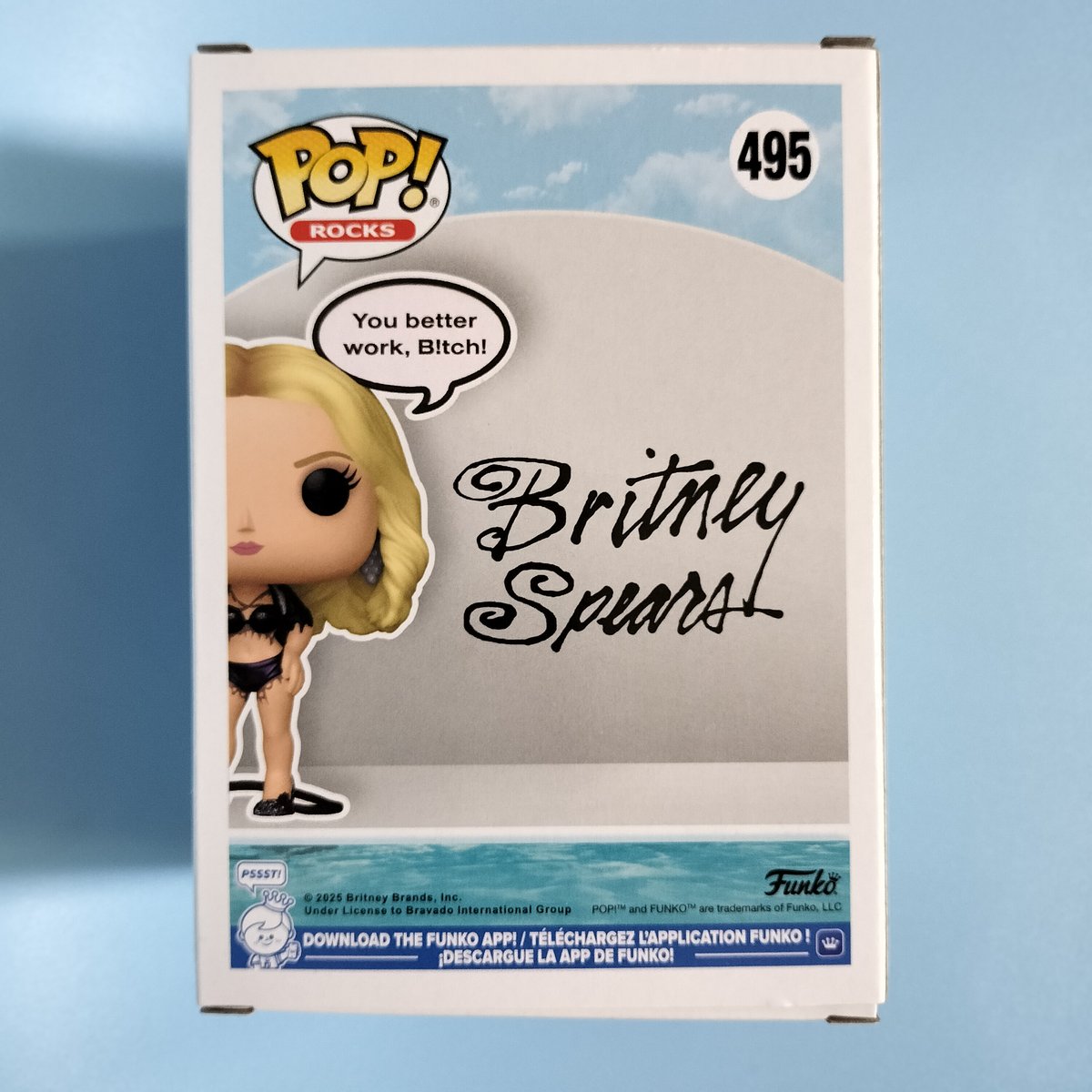ファンコ ポップ ブリトニースピアーズ 『 Work Bitch』 Funko Pop! B