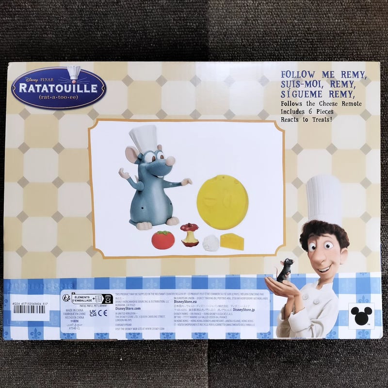 レア/未使用/ディズニーストア/レミーのおいしいレストラン/ムービーモーメント ディズニーストア レミーのおいしいレストラン☆陶器製