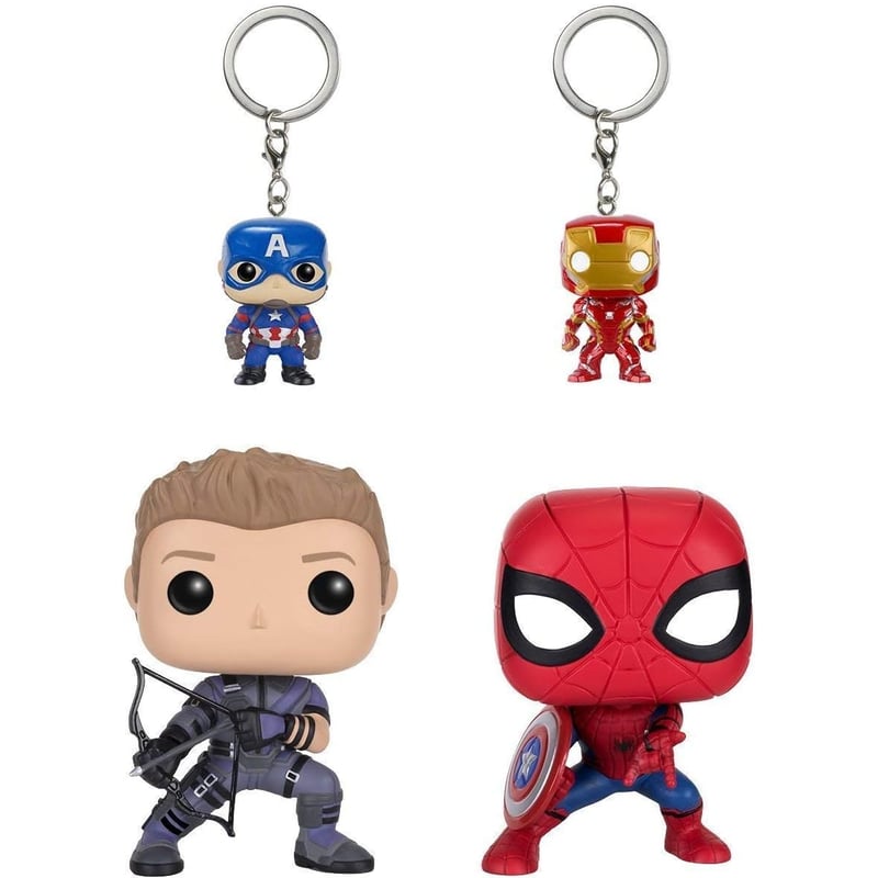 2018 ファンコポップ 『キャプテンアメリカ/シビルウォー』4パック