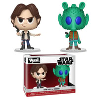 2018年　ファンコ Vynl 『スターウォーズ』ハン・ソロ+グリード　 Funko Vynl STAR WARS　Han Solo + Greedo  フィギュアセット
