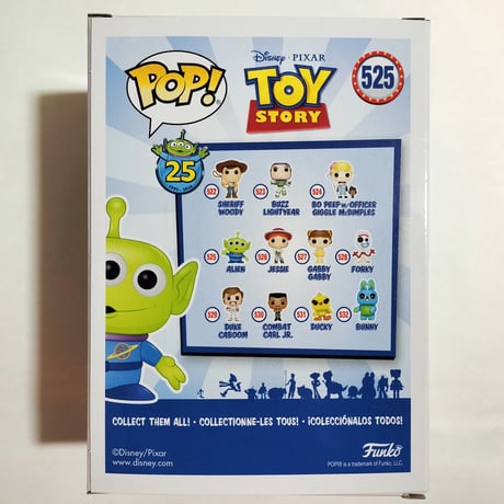 2020年デッドストック！ファンコポップ  トイストーリー　エイリアン （半透明グリッター）＆Tシャツセット  FUNKO POP!TOY STORY  Alien Box Set