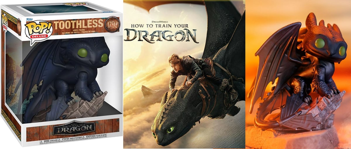 実写版 『ヒックとドラゴン』 トゥースレス DXファンコポップ 再