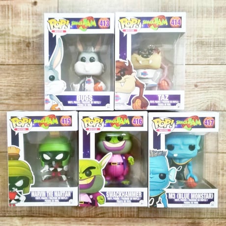 ファンコ ポップ　FUNKO POP!  　映画『スペース・ジャム』5体セット