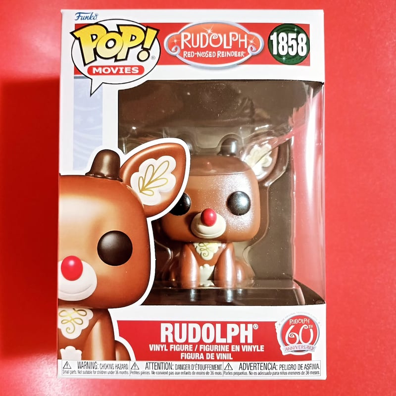 ファンコポップ『ルドルフ 赤鼻のトナカイ』ルドルフ（オーナメント風