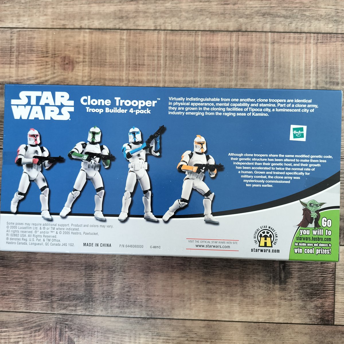 【未開封 美品】クローントルーパー　アーミー　4種セット トミー ハズブロ SW 2004～2005年頃 Hasbro スター・ウォーズ クローン・トルーパー