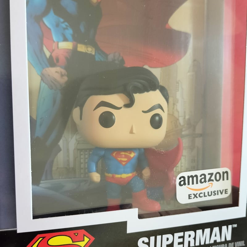限定ファンコポップ コミックカバー スーパーマン 85周年 Amazon.com: Funko Pop Comic Cover: DC - Superman 85th