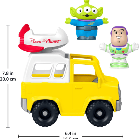 トイストーリー フィッシャープライス リトルピープル　ピザプラネットトラック セット  Toy Story  Fisher-Price Little People Pizza Planet Truck