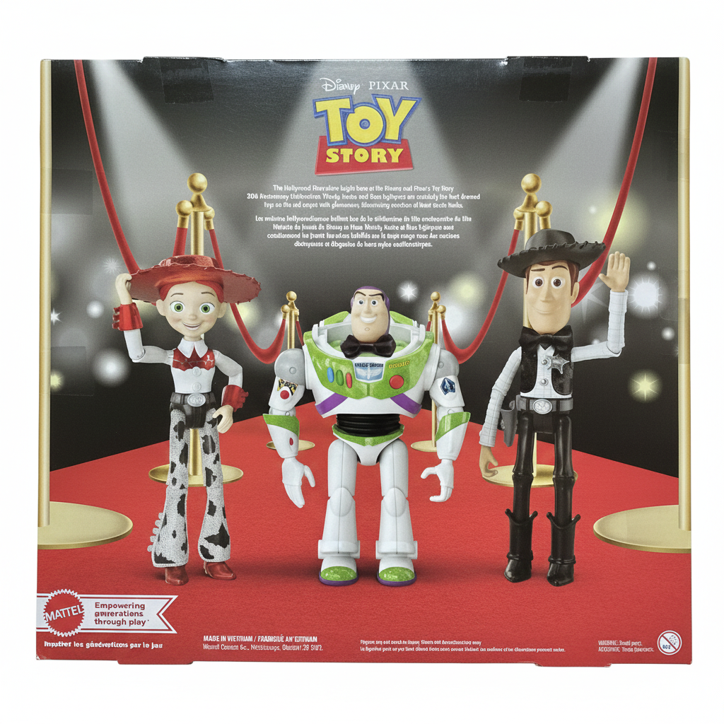 トイストーリー30周年 ハリウッド・スター 7インチ アクション