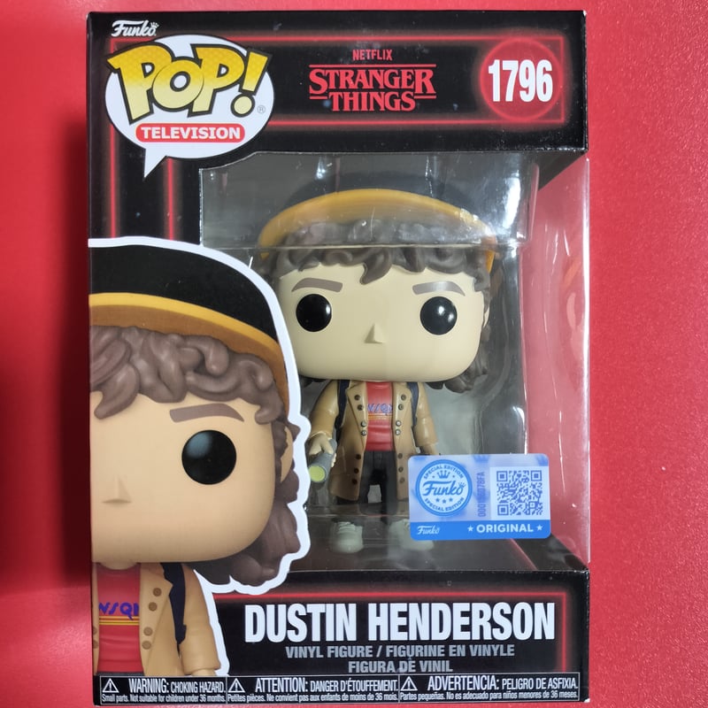 ファンコポップ ストレンジャーシングス 5 ダスティン・ヘンダーソンw