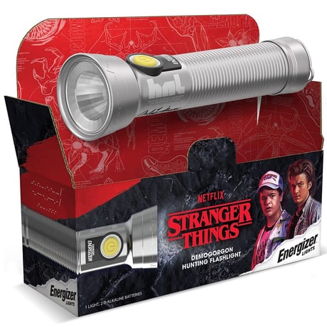 NETFLIX「ストレンジャー・シングス 4」エナジャイザー社 LEDフラッシュライト（懐中電灯）　 Stranger Things Energizer®  LED Flashlight
