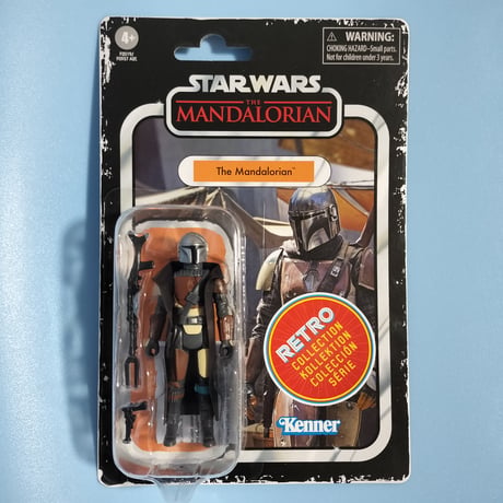 Hasbro『スターウォーズ』 レトロコレクション マンダロリアン　  3.75インチ アクションフィギュア