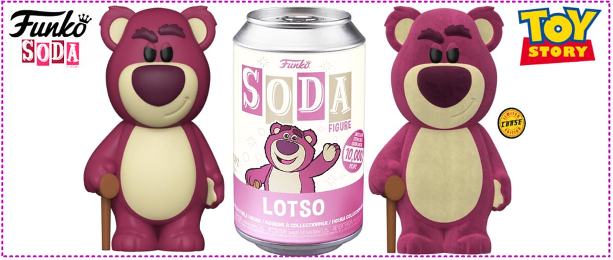 ピクサー『トイストーリー3』 ロッツォ 10000体限定 ファンコ SODA 