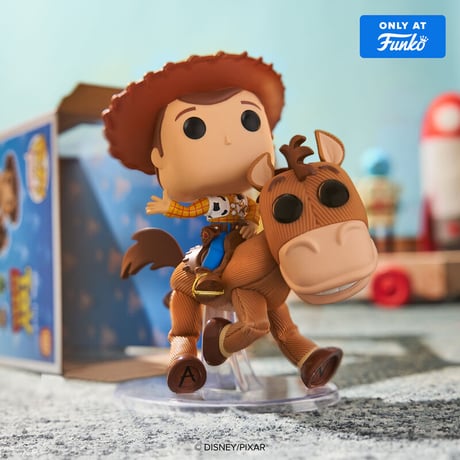 ファンコポップ:Rides　『トイストーリー 30周年』 ウッディonブルズアイ  FUNKO POP! Rides　Toy Story 30th　Woody on Bullseye