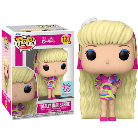 ファンコポップ レトロトイ　バービー65周年記念　トータリーヘア バービー　FUNKO POP! Retro Toys  Totally Hair Barbie (65th Anniversary)