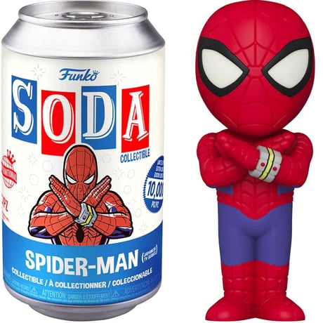 ファンコ ビニール・ソーダ　スパイダーマン（東映版）　Funko Vinyl SODA　Spider-man （Japanese）