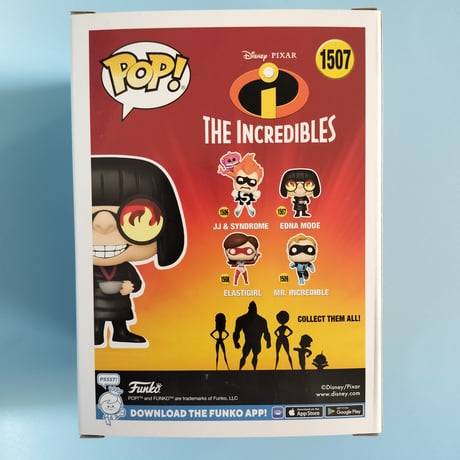 ファンコ ポップ 『ミスター・インクレディブル』20周年 エドナ・モード　FUNKO POP! Disney Pixar The Incredibles 20th　Edna Mode