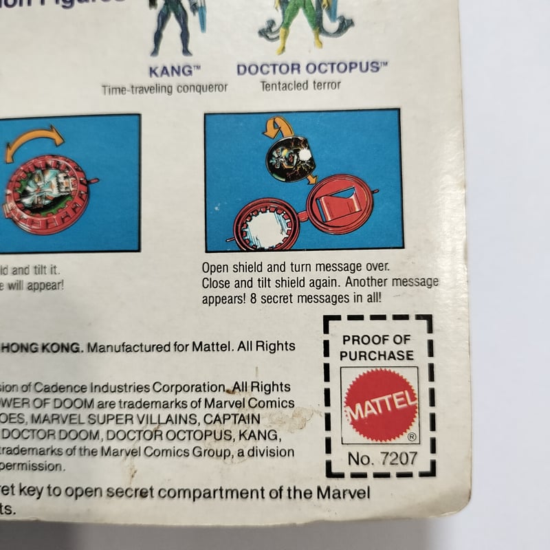 1984年デッドストック マテル シークレットウォーズ スパイダーマン