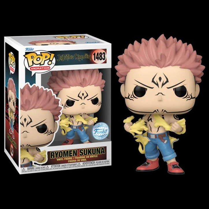 ケアベア POP! + シャツ　Sサイズ 限定 FUNKO ポップ ファンコ ファンコ ポップ 『呪術廻戦』シャツを破る 両面宿儺 Funko Pop