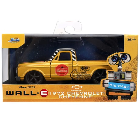 ピクサー　Wall-E　Jada Toys 1/32  1972 Chevy Cheyenne Pickup Diecast Car