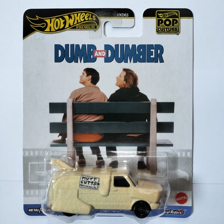 Hot Wheels Premium Pop Culture, Dumb and Dumber　Mutt Cutts Van　ジム・キャリーはMr.ダマー　マット カッツ バン