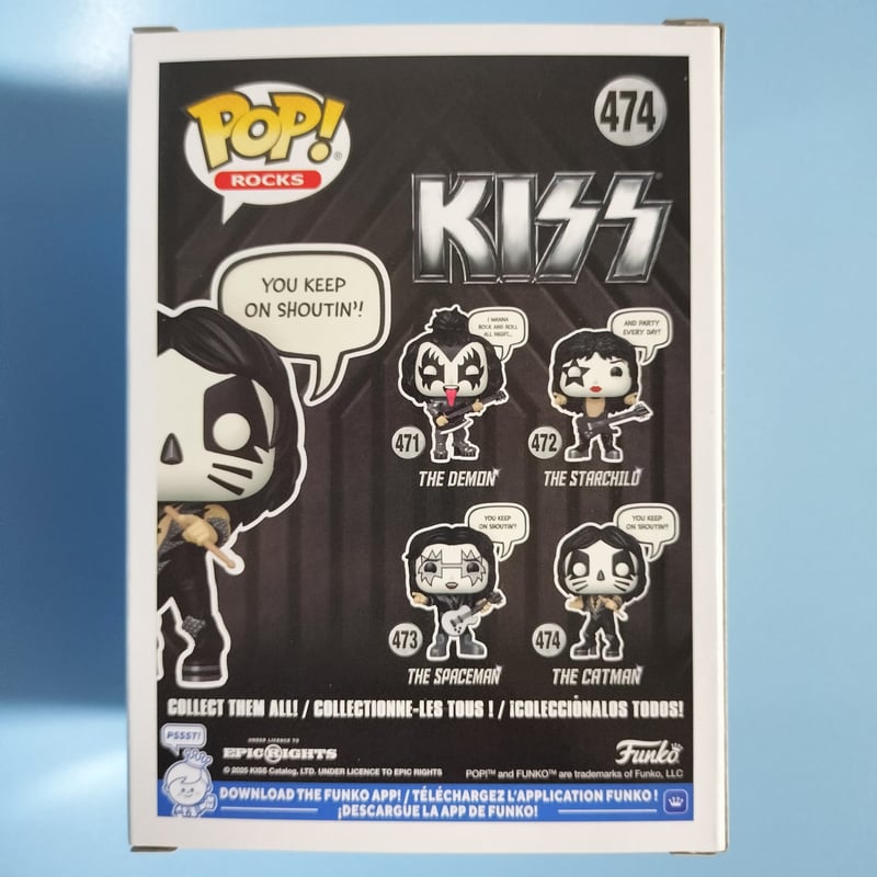 ファンコ ポップ KISS （Rock and Roll All Nite!）4体セット F