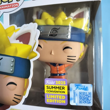 2025 コミコン限定　ファンコポップ　『NARUTO -ナルト- 疾風伝』　うずまきナルト　FUNKO POP! Naruto Uzumaki (Sasuke's Paw Encyclopedia)