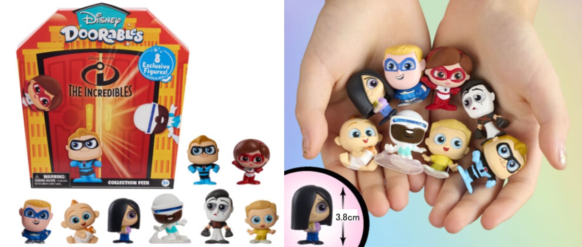 ディズニードアラブル ピクサー『ミスター・インクレディブル』 8体