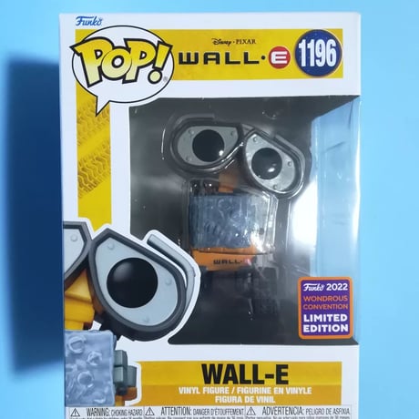 ファンコ ポップ　ピクサー『ウォーリー』ウォーリー with トラッシュキューブ　FUNKO POP! Disney/Pixar WALL-E　WALL-E  with Trash Cube