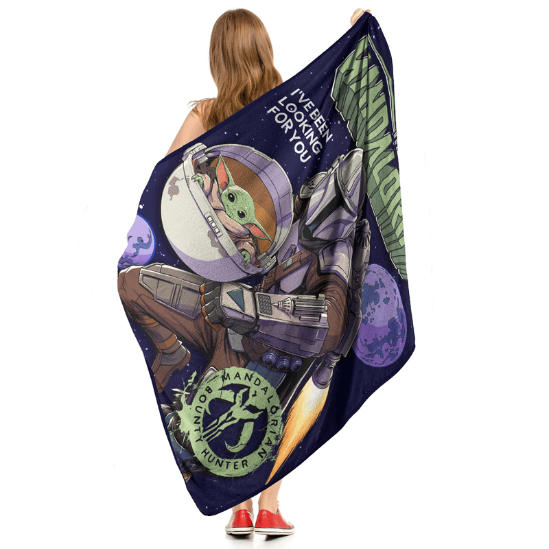 スターウォーズ マンダロリアン フリース ブランケット | アメリカン