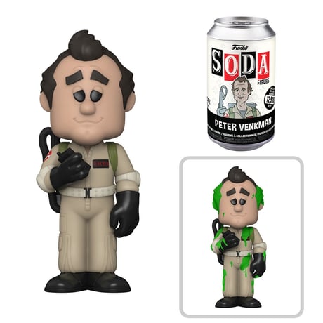ファンコ ビニール・ソーダ「ゴーストバスターズ」ピーター・ベンクマン博士　Funko Vinyl SODA　Ghostbusters  Peter Venkman