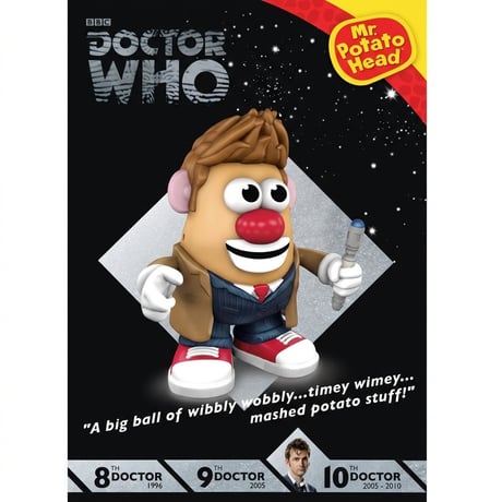 2014年デッドストック！ミスターポテトヘッド『ドクター・フー』10代目ドクター　Mr. Potato Head Doctor Who 10th Doctor