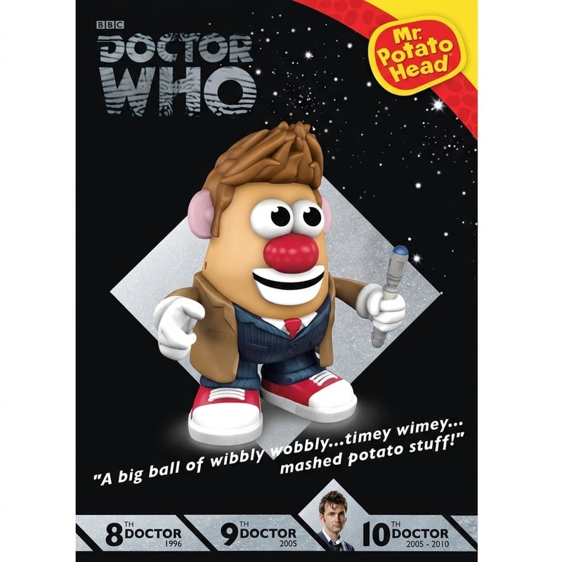 DOCTOR・WHO Mr Potato Head フィギュア 2014年デッドストック！ミスターポテトヘッド『ドクター・フー』10代目