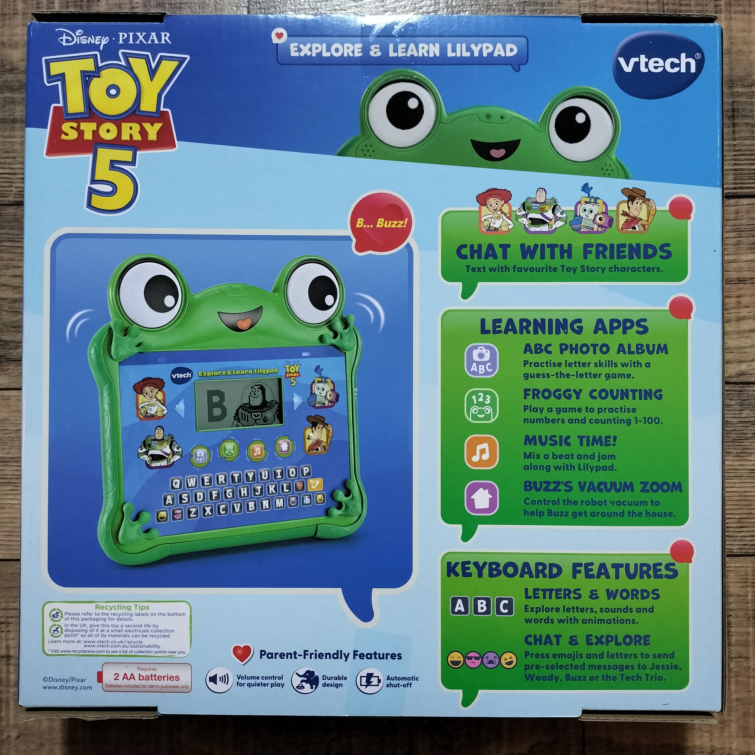 トイストーリー 5 リリーパッド　LeapFrog original
