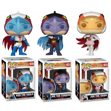 ファンコ  ポップ 『科学忍者隊ガッチャマン』3体セット　 Funko POP!　Science Ninja Team Gatchaman　set of 3
