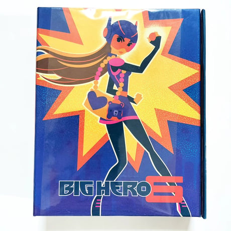 2014年　ディズニー ベイマックス 三つ折りジャーナル　Disney Big Hero 6 Tri-Fold Journal
