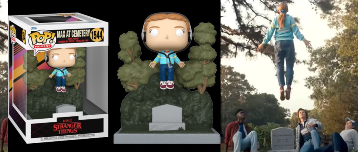 NETFLIX『ストレンジャーシングス4』空中浮遊する マックス の DX