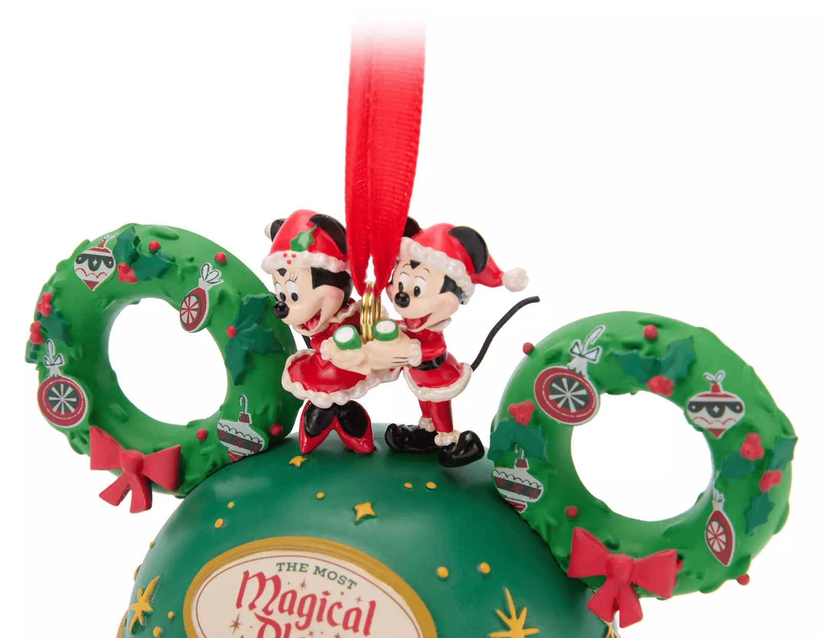 WaltDisneyWorld 限定 サンタ・ミッキーとミニーマウスのホリデー