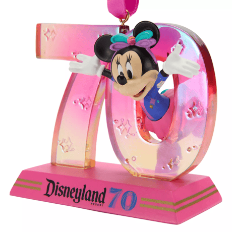 Disneyland 70周年　ミニーマウス　オーナメント