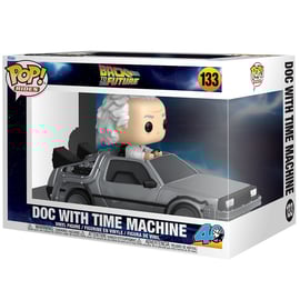 日本未発売　ファンコポップ　バック・トゥ・ザ・フューチャー　ドク/ デロリアン GREAT SCOTT! 『バックトゥザフューチャー』 40周年 DXファンコポップ