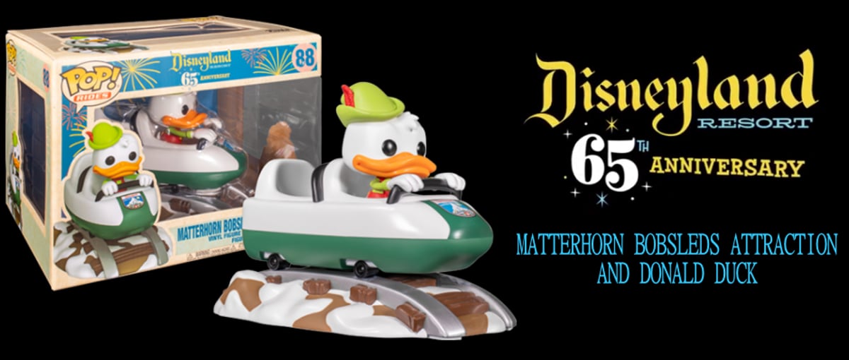 カリフォルニア Disneyland65周年 ファンコポップ少し入荷しました