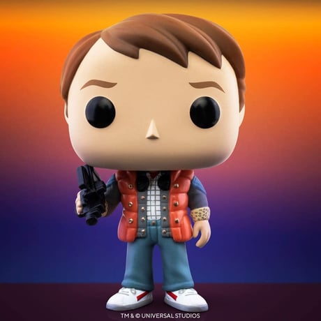 ファンコ ポップ 「バック・トゥ・ザ・フューチャー」マーティ in ダウンベスト FUNKO POP BTTF 　- Marty in Puffy Vest
