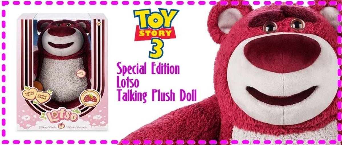 🍓🐻『トイストーリー3』実物大トーキング・ロッツォが特価で再入荷