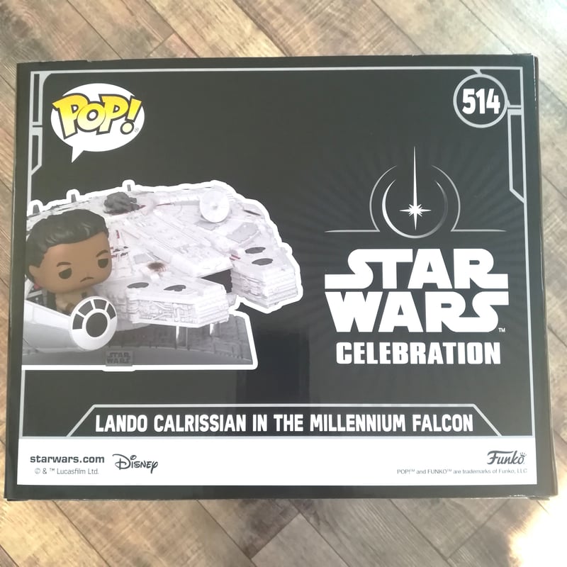 スターウォーズ Funko POP ランド・カルリジアン ミレニアム・ファルコン