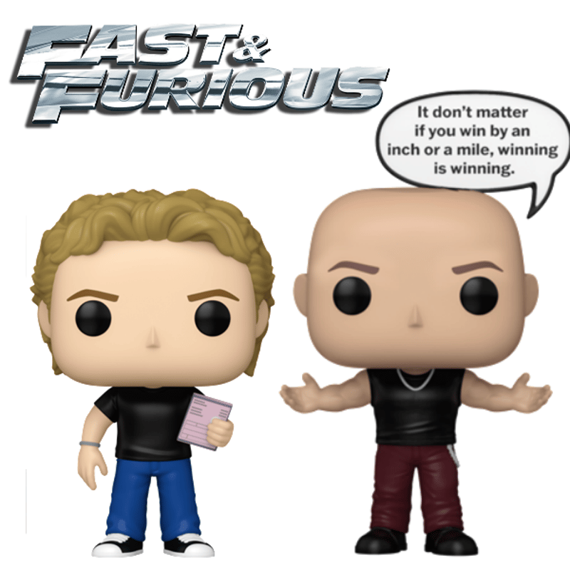 ファンコポップ 『ワイルド・スピード』 ブライアン & ドミニク Funko