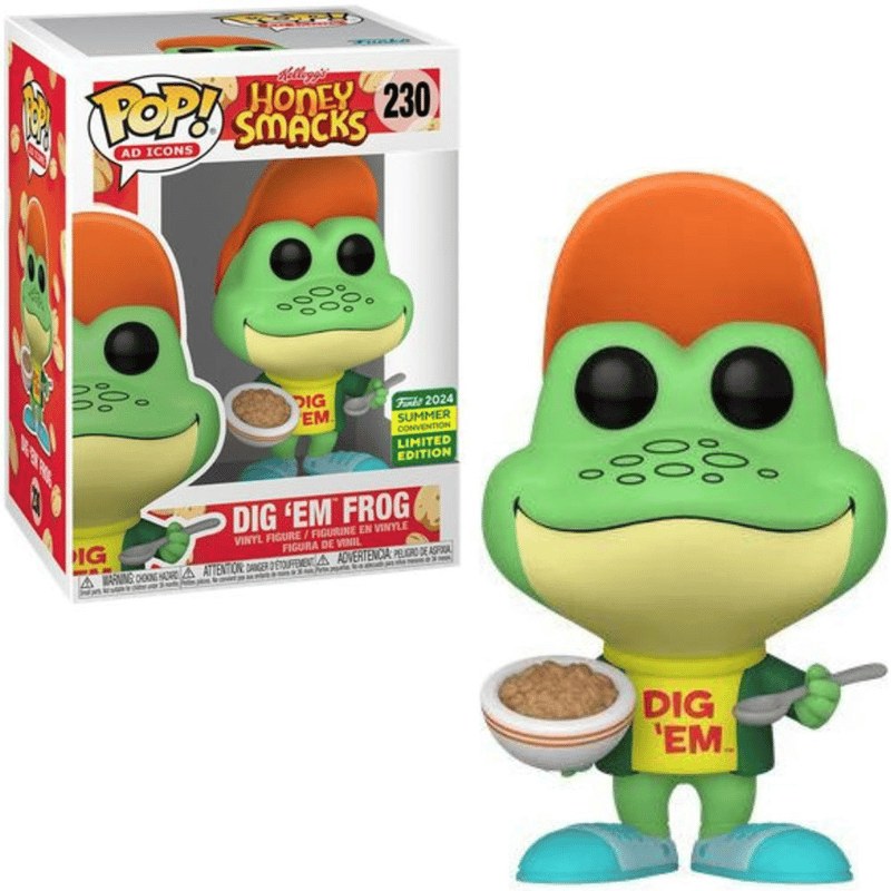 ショッカートイズ　ティック　コミコン限定版　激レア 2024 コミコン限定 ファンコポップ ケロッグ・ハニースマック Dig Em