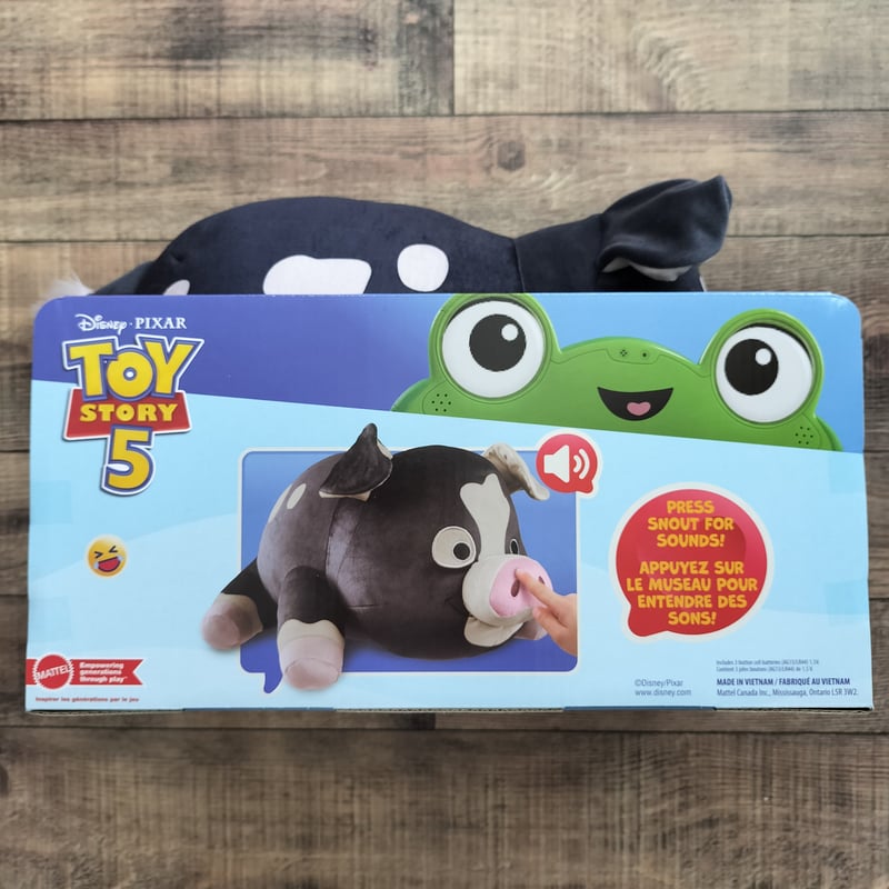 ディズニー ピクサー トイストーリー5 ブレイズのペット ピッグ 豚 ぬいぐるみ トイストーリー5 マテル ブレイズのブタのペット ジミー・ディーン