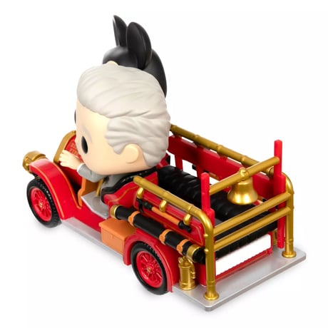 ファンコポップ　ディズニーランド70周年 ミッキーマウス＆ウォルトディズニーon消防車　Funko Pop!Ride: Mickey & Walt Disney on Fire Engine