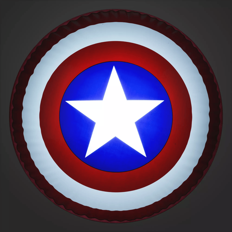 MARVEL キャプテン・アメリカ ライトアップ・インフレータブル