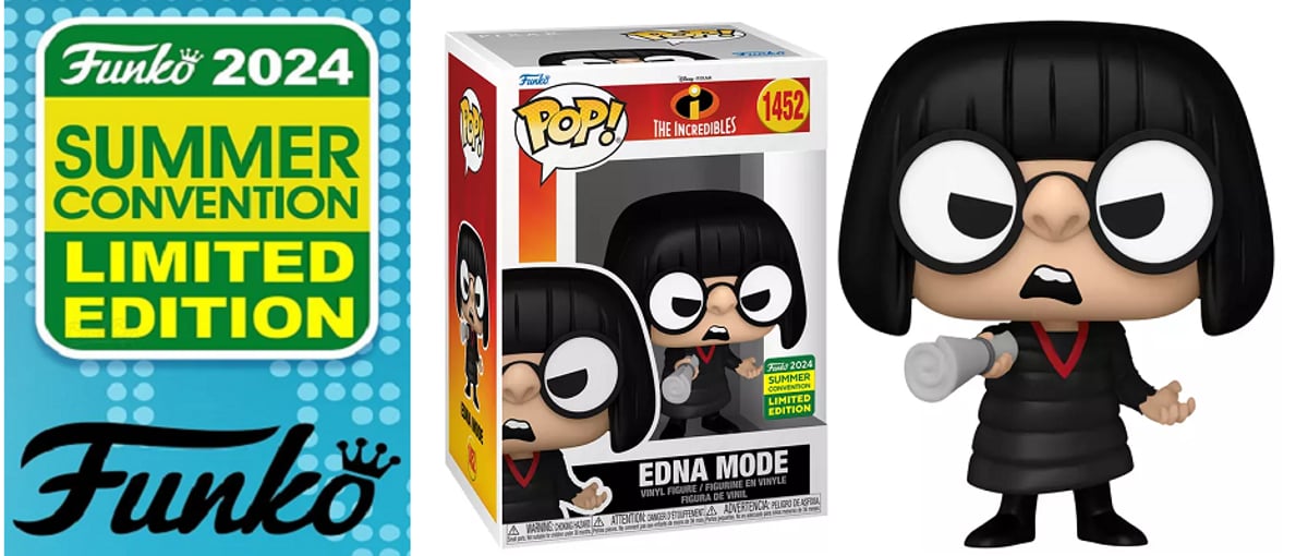 Mr.インクレディブル　funko pop フィギュア　まとめ売り ピクサー『ミスター・インクレディブル』 エドナ・モード コミコン限定